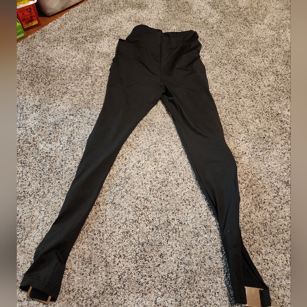 Leggings Fashion Nova Gold Sras Women's Pants Size XL good condition - Picture 5 of 11